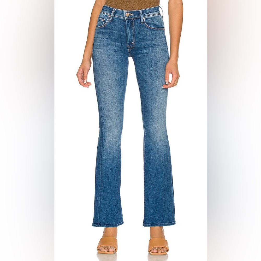 MOTHER Blue Flare Jeans